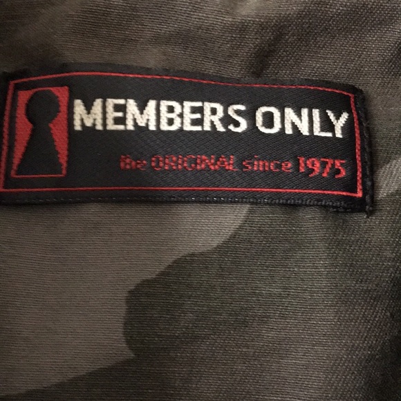 Members Only Camo Jacket, Mens Small - Picture 2 of 8
